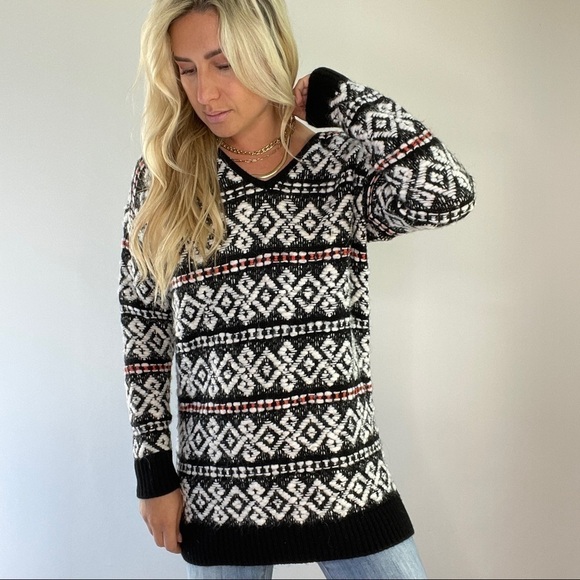 Sita Murt Fair Isle Knit Nordic Pattern Alpaca & Llama Wool Sweater - Picture 10 of 14